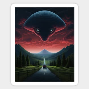 UFO Sticker